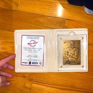 REAL signed Drew Bledsoe card!